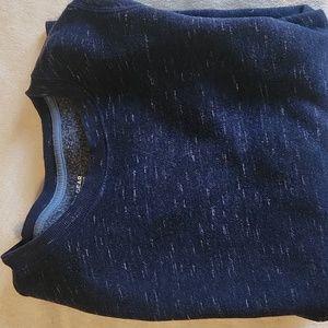 crew neck sweatshirt navy size medium